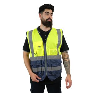 Colete Multibolsos Refletor - Com Personalização